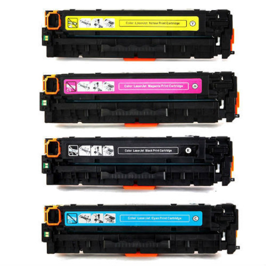 HP 206A M283FDW Full Set Toner Cartridges Compatible With Chips